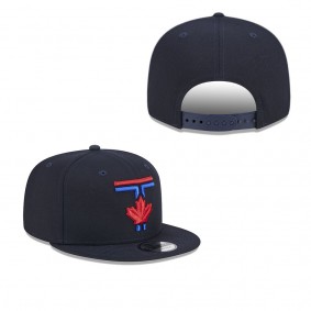 Men's Toronto Blue Jays Navy 2024 City Connect 9FIFTY Snapback Hat