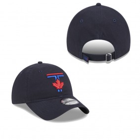 Men's Toronto Blue Jays Navy 2024 City Connect 9TWENTY Adjustable Hat