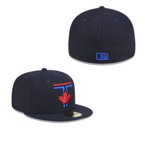 Men's Toronto Blue Jays Navy 2024 City Connect 59FIFTY Fitted Hat