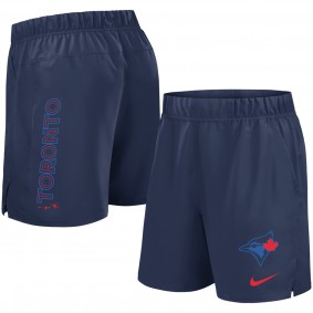 Men's Toronto Blue Jays Navy 2024 City Connect Woven Victory Performance Shorts