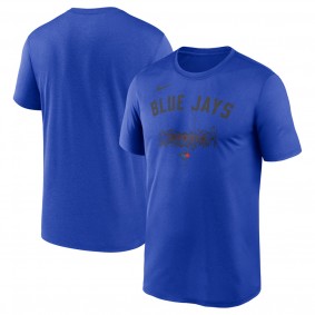 Men's Toronto Blue Jays Royal 2024 City Connect Legend Performance T-Shirt