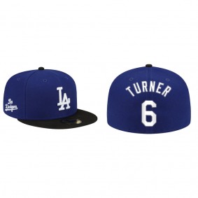 Trea Turner Los Angeles Dodgers Royal 2022 City Connect 59FIFTY Team Fitted Hat