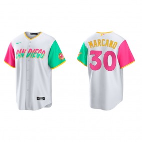 Tucupita Marcano San Diego Padres White 2022 City Connect Replica Jersey