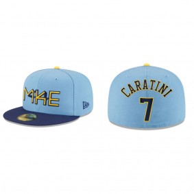 Victor Caratini Brewers City Connect 59FIFTY Fitted Hat