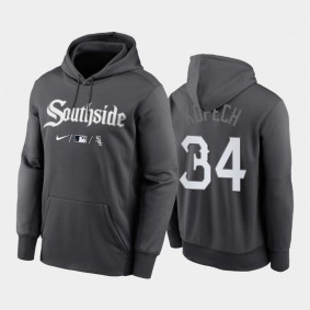 Black Therma 2021 City Connect White Sox #34 Michael Kopech Hoodie