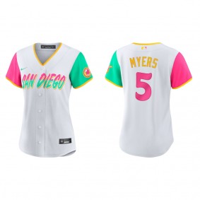 Wil Myers Women's San Diego Padres White 2022 City Connect Replica Jersey