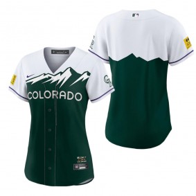 Women's Colorado Rockies Green 2022 City Connect Replica Team Jersey