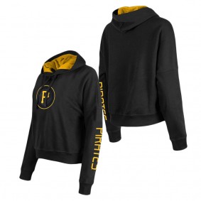 Women's Pittsburgh Pirates Black 2023 City Connect Pullover Hoodie