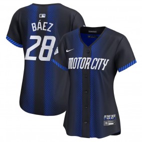 Women's Detroit Tigers Javier Baez Navy 2024 City Connect Limited Jersey