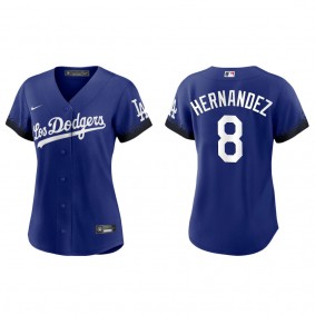 Women's Los Angeles Dodgers Enrique Hernandez Royal City Connect Replica Jersey