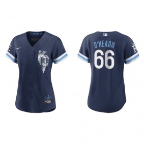 Women's Kansas City Royals Ryan O'Hearn Navy 2022 City Connect Replica Jersey