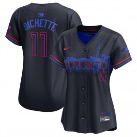 Women's Toronto Blue Jays Bo Bichette Navy 2024 City Connect Limited Player Jersey