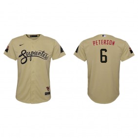 Youth Arizona Diamondbacks Jace Peterson Gold City Connect Replica Jersey