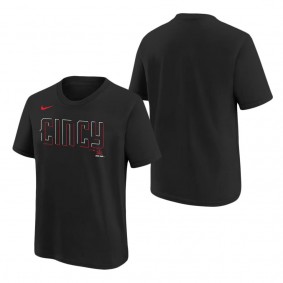 Youth Cincinnati Reds Nike 2023 City Connect Wordmark T-Shirt