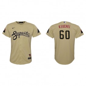 Youth Arizona Diamondbacks Dallas Keuchel Gold City Connect Replica Jersey