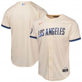 Youth Los Angeles Dodgers Cream 2024 City Connect Limited Jersey