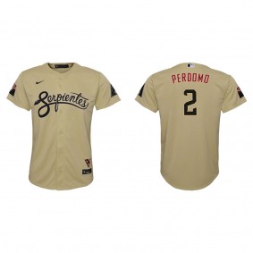 Youth Geraldo Perdomo Arizona Diamondbacks Gold City Connect Replica Jersey