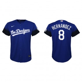 Youth Los Angeles Dodgers Enrique Hernandez Royal City Connect Replica Jersey