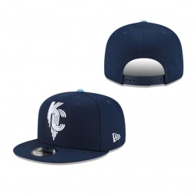 Youth Kansas City Royals New Era Navy 2022 City Connect 9FIFTY Snapback Adjustable Hat