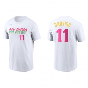 Yu Darvish San Diego Padres White 2022 City Connect T-Shirt